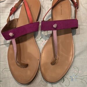 Zara Women's Sandals in Purple and Pink